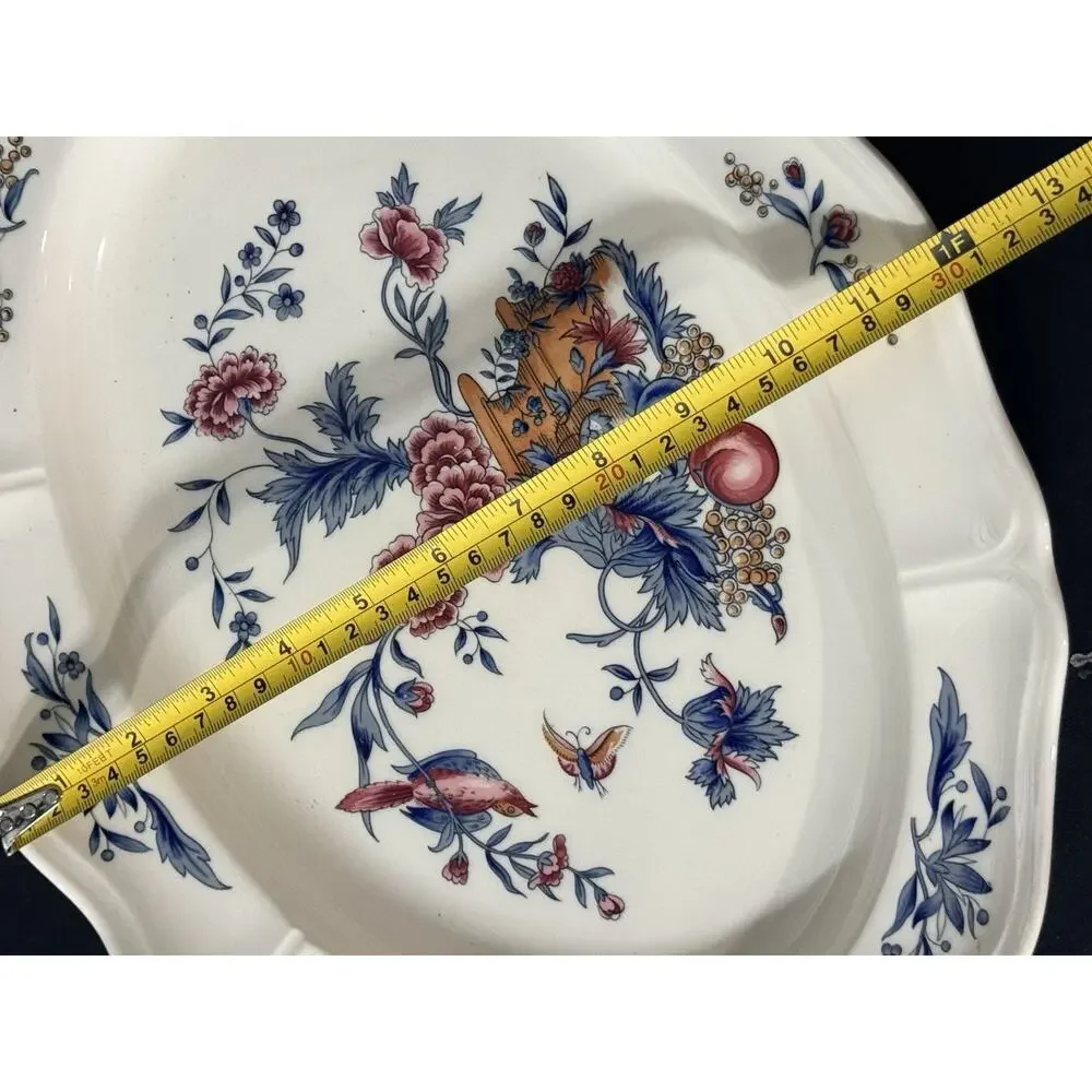 Wedgwood Potpourri Oval Serving Platter, Made in England